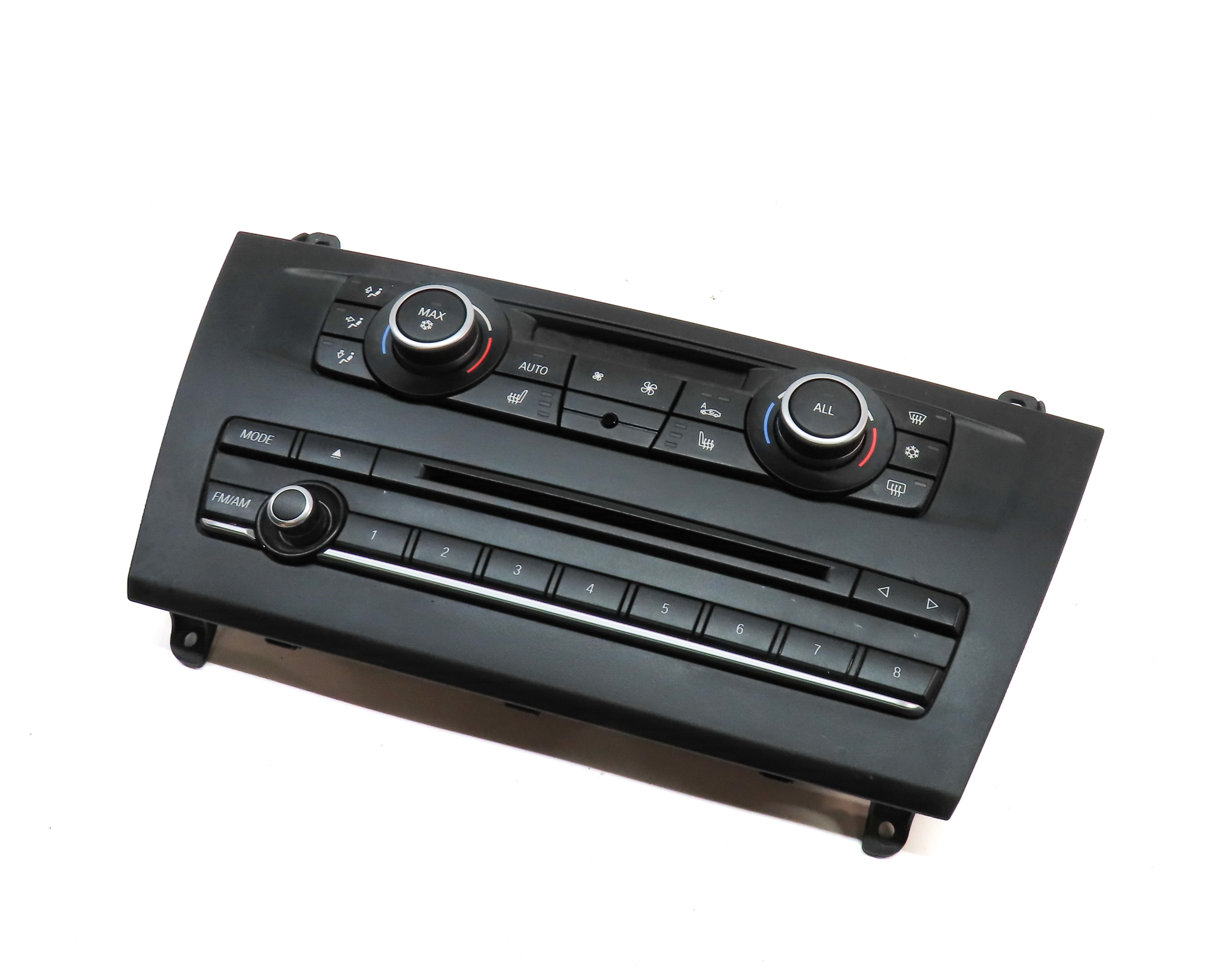 2012 BMW X3 (F25) FRONT HEAT AIR AC HVAC CLIMATE RADIO CONTROL PANEL — exact item pictured